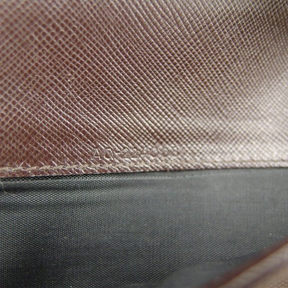 Salvatore Ferragamo Long Wallet Ganchini Leather Authentic USED - Picture 11 of 11